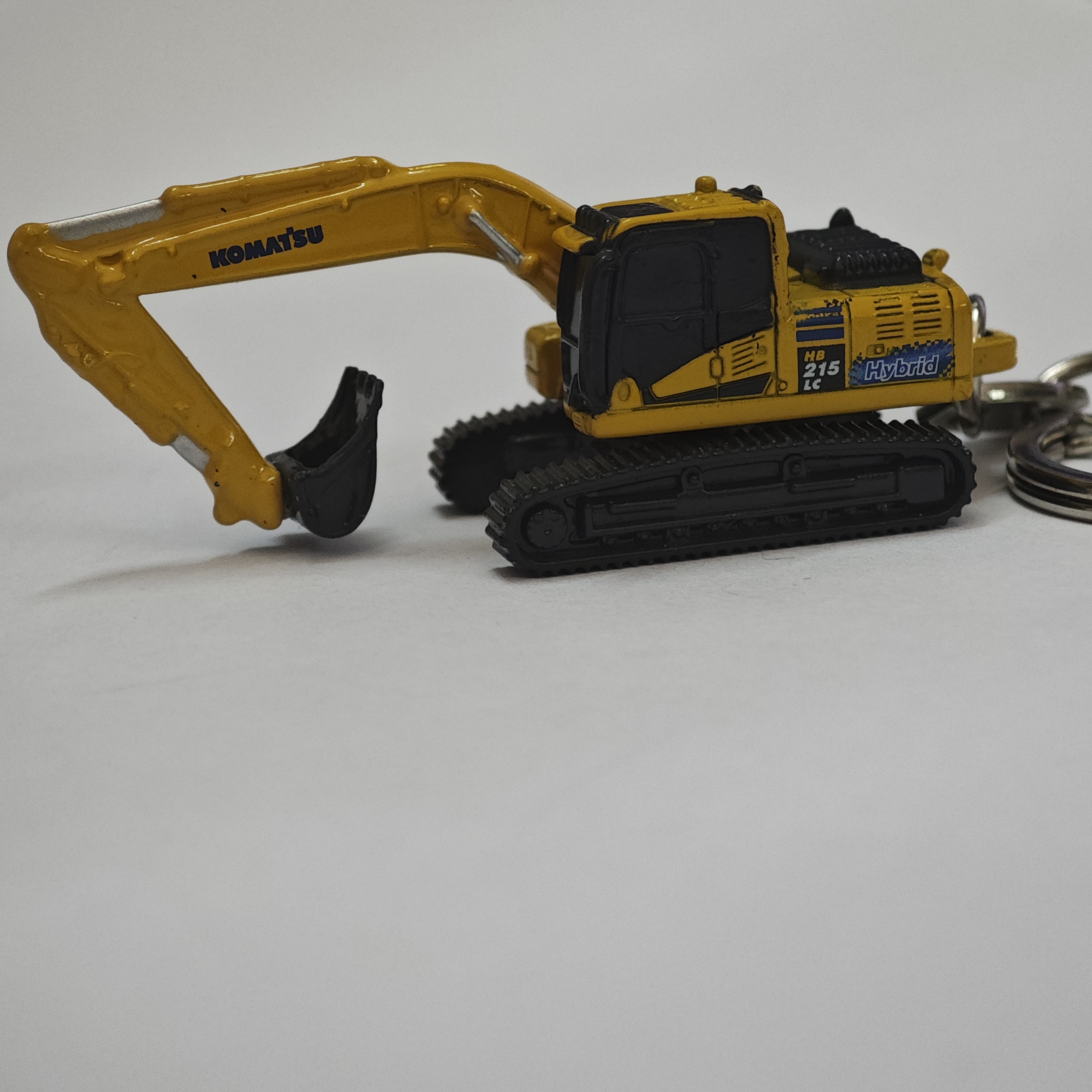 Heavy Equipment Engineering - Engine Model Keychain For Komatsu Heavy