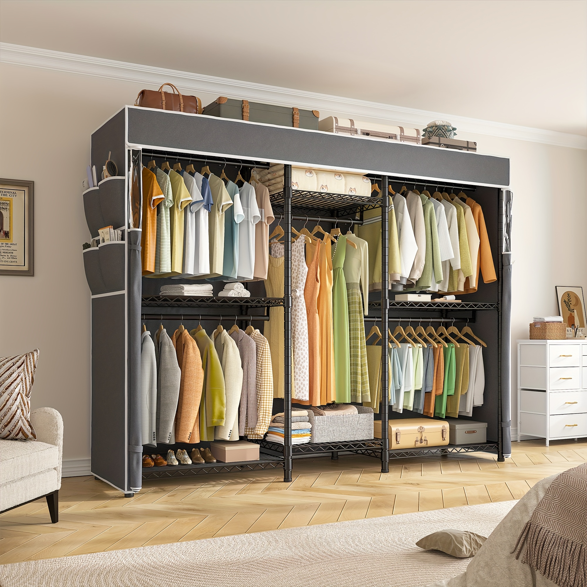 Heavy Equipment Used - Raybee Heavy-duty Closet Organization System Storage
