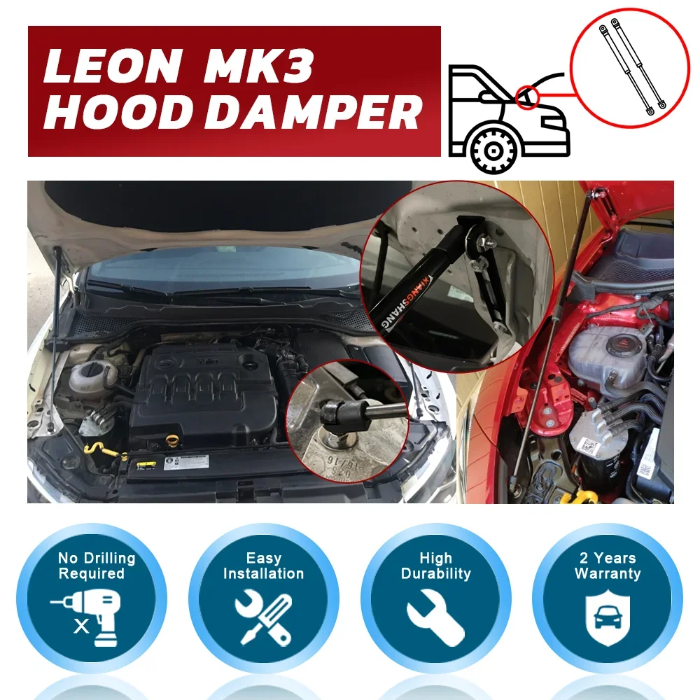 Bonnet Hood Struts for SEAT Le - Hydraulic Floor Jack 评论和价格