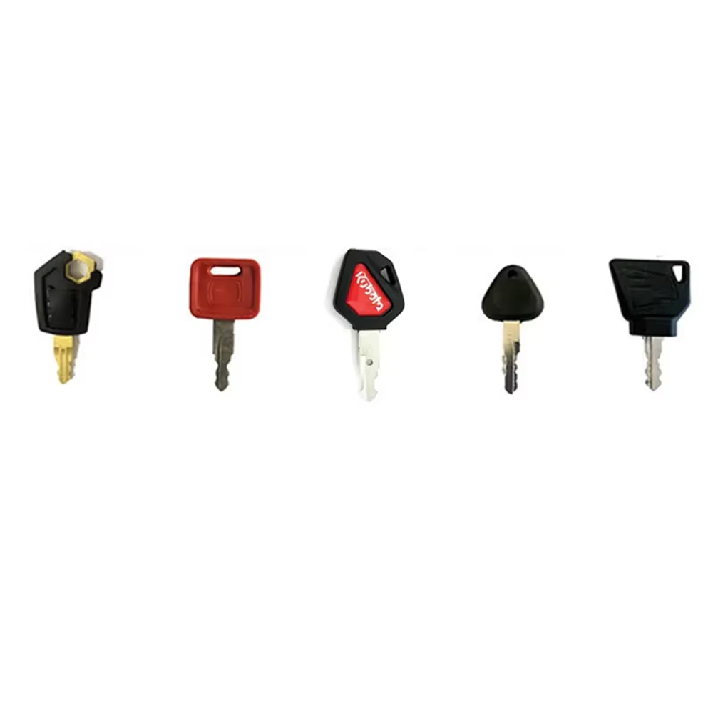 9PCS Master Plant Key Set Exca - Heavy Equipment Key Ring 评论和价格