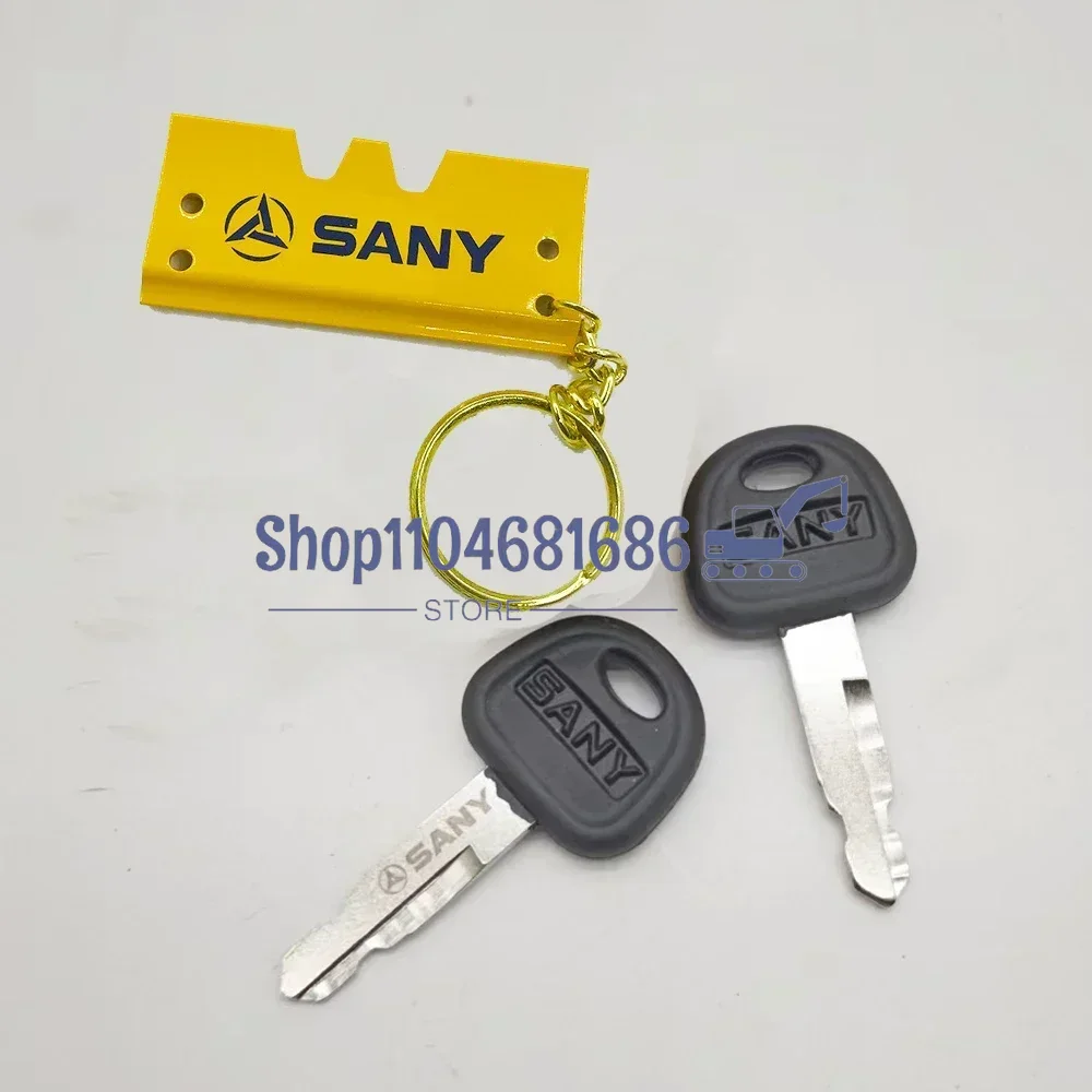 For Sany SY55 60 75 115 205 21 - Heavy Equipment Key Ring 评论和价格