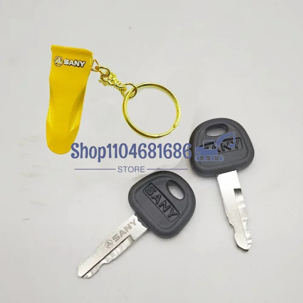 For Sany SY55 60 75 115 205 21 - Heavy Equipment Key Ring 评论和价格