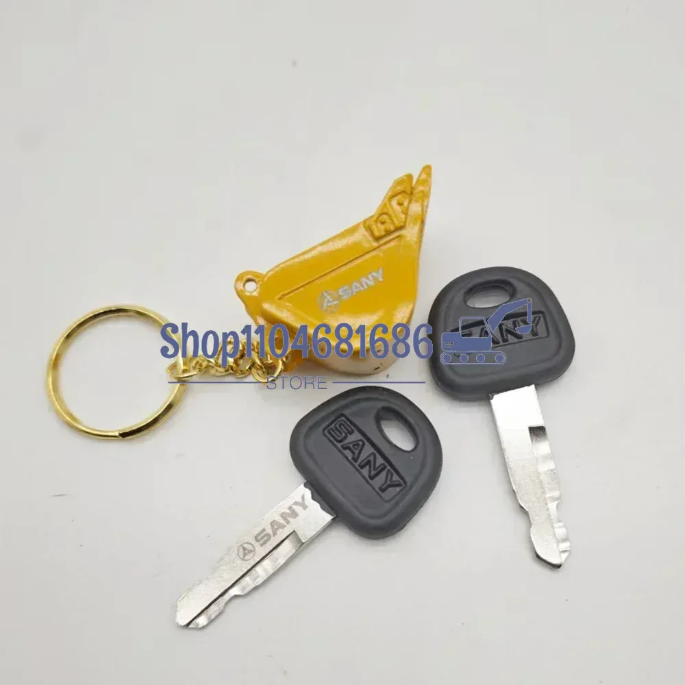 For Sany SY55 60 75 115 205 21 - Heavy Equipment Key Ring 评论和价格