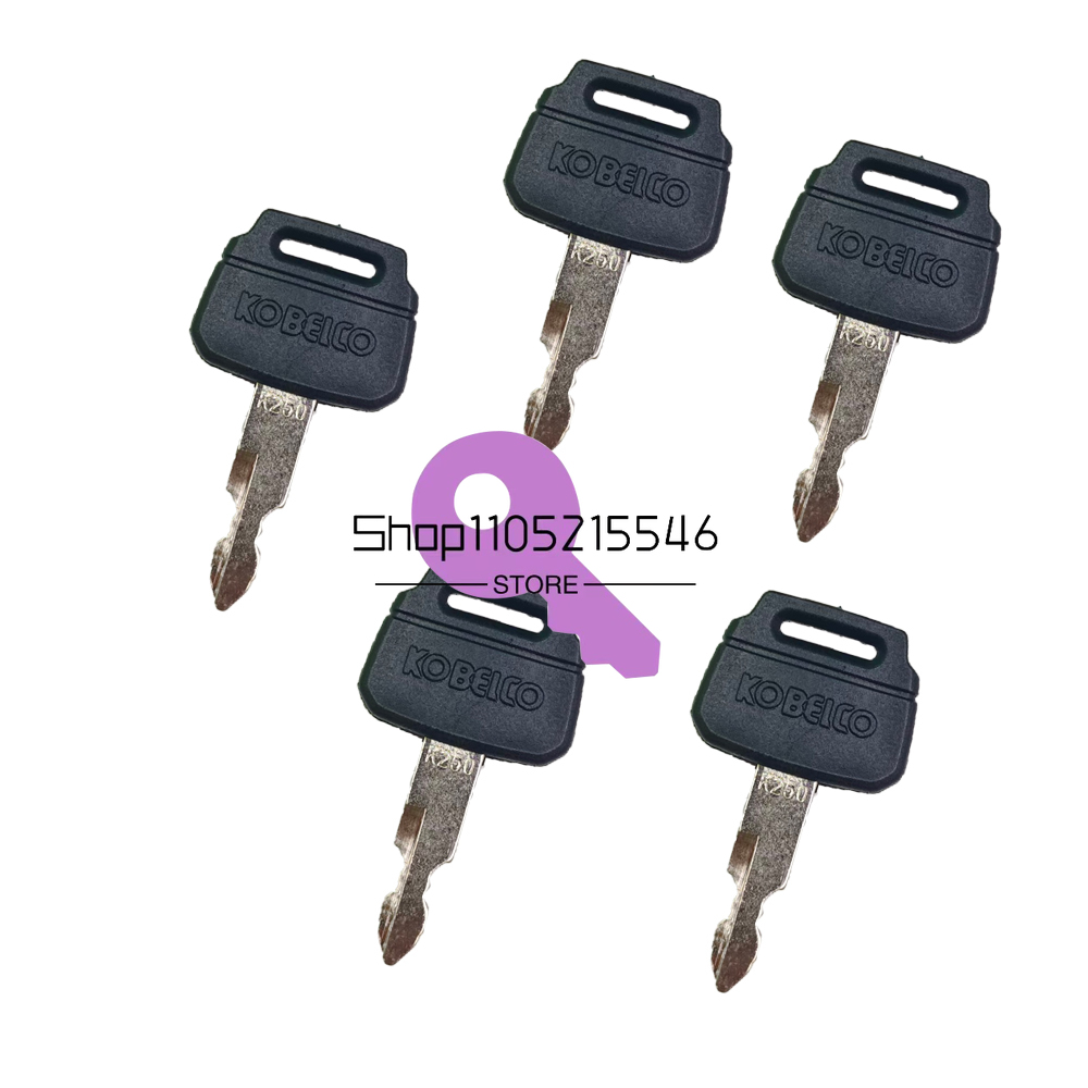 20/10/5/1pcs OEM K250 Keys for - Heavy Equipment Key Ring 评论和价格