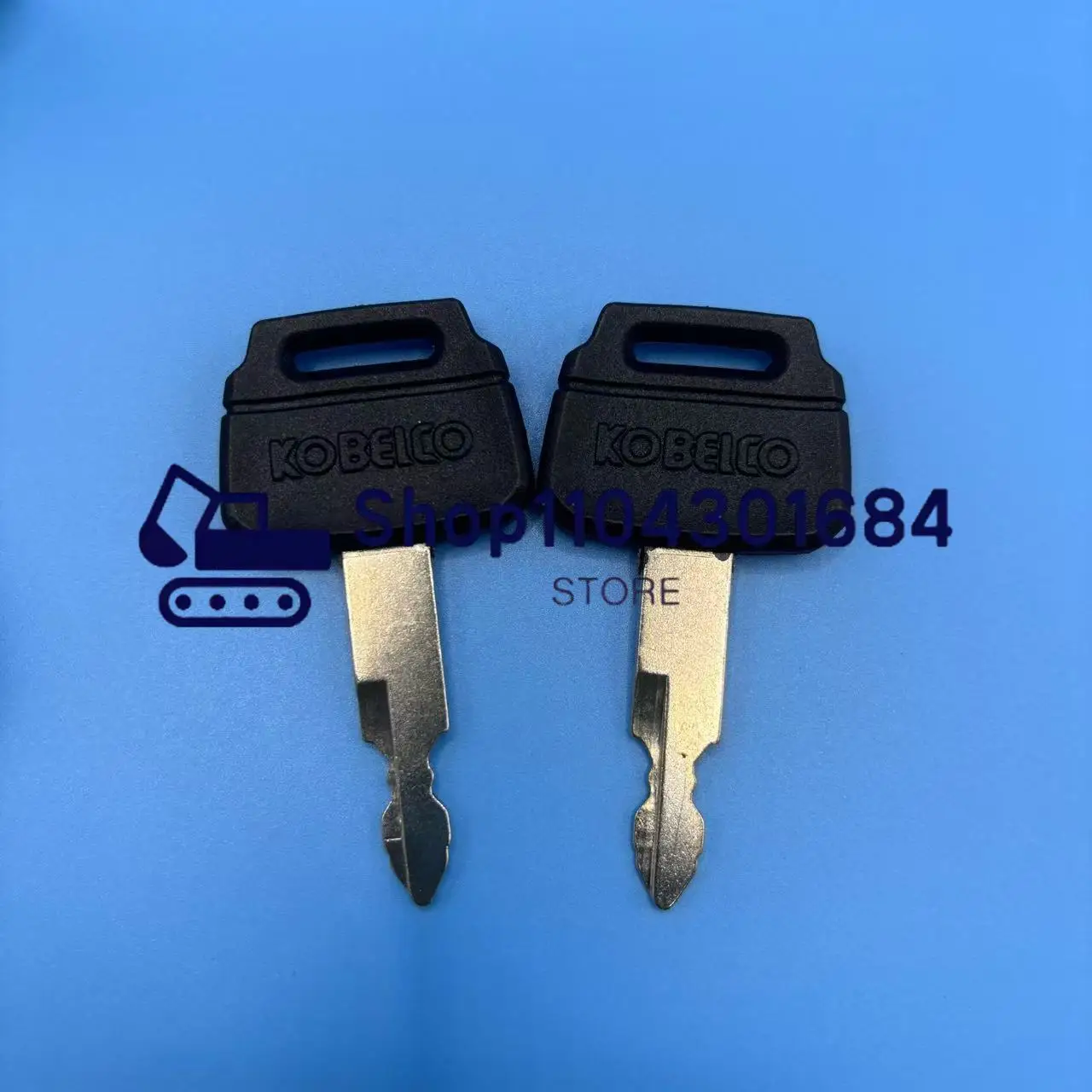 2pcs K250 Key for Kobelco Exca - Heavy Equipment Key Ring 评论和价格