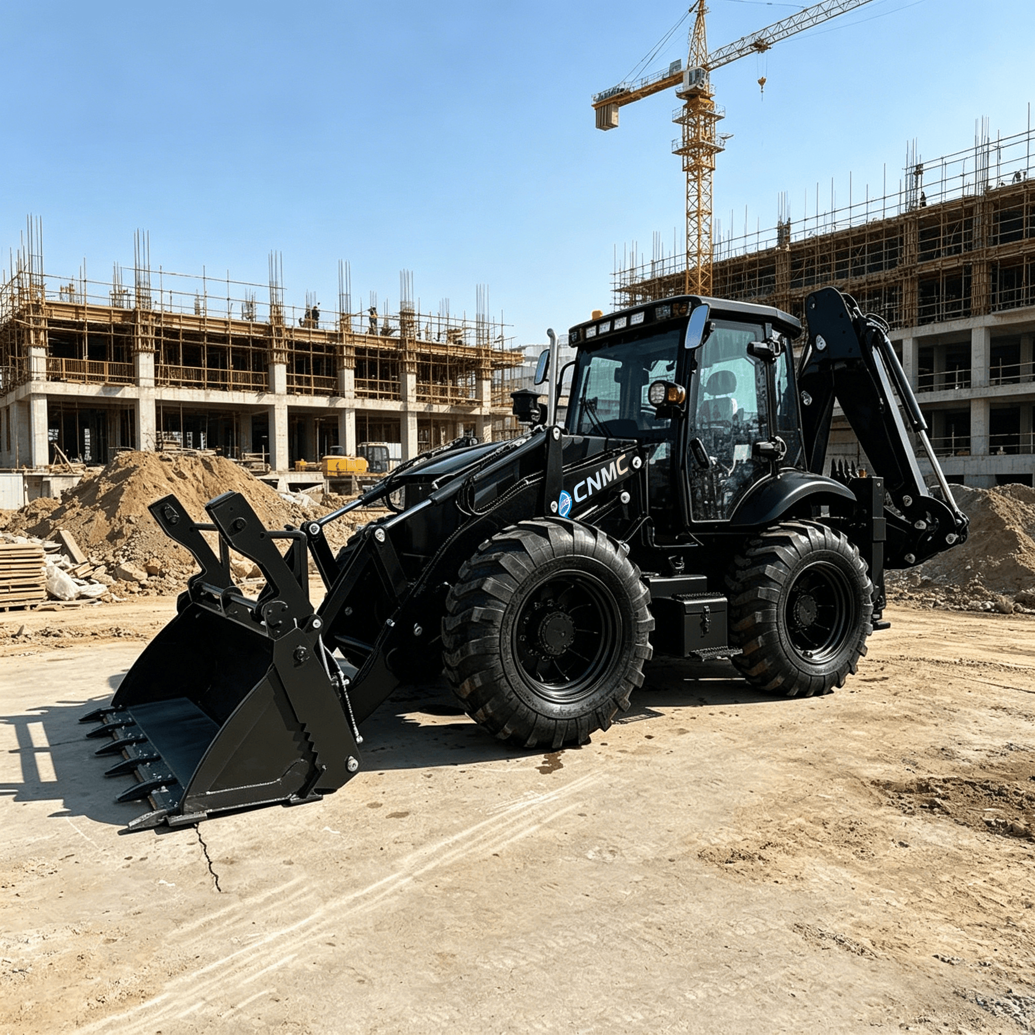 CN35-45 10 Tons 4x4 Wheel Load - Tractor Backhoe 评论和价格