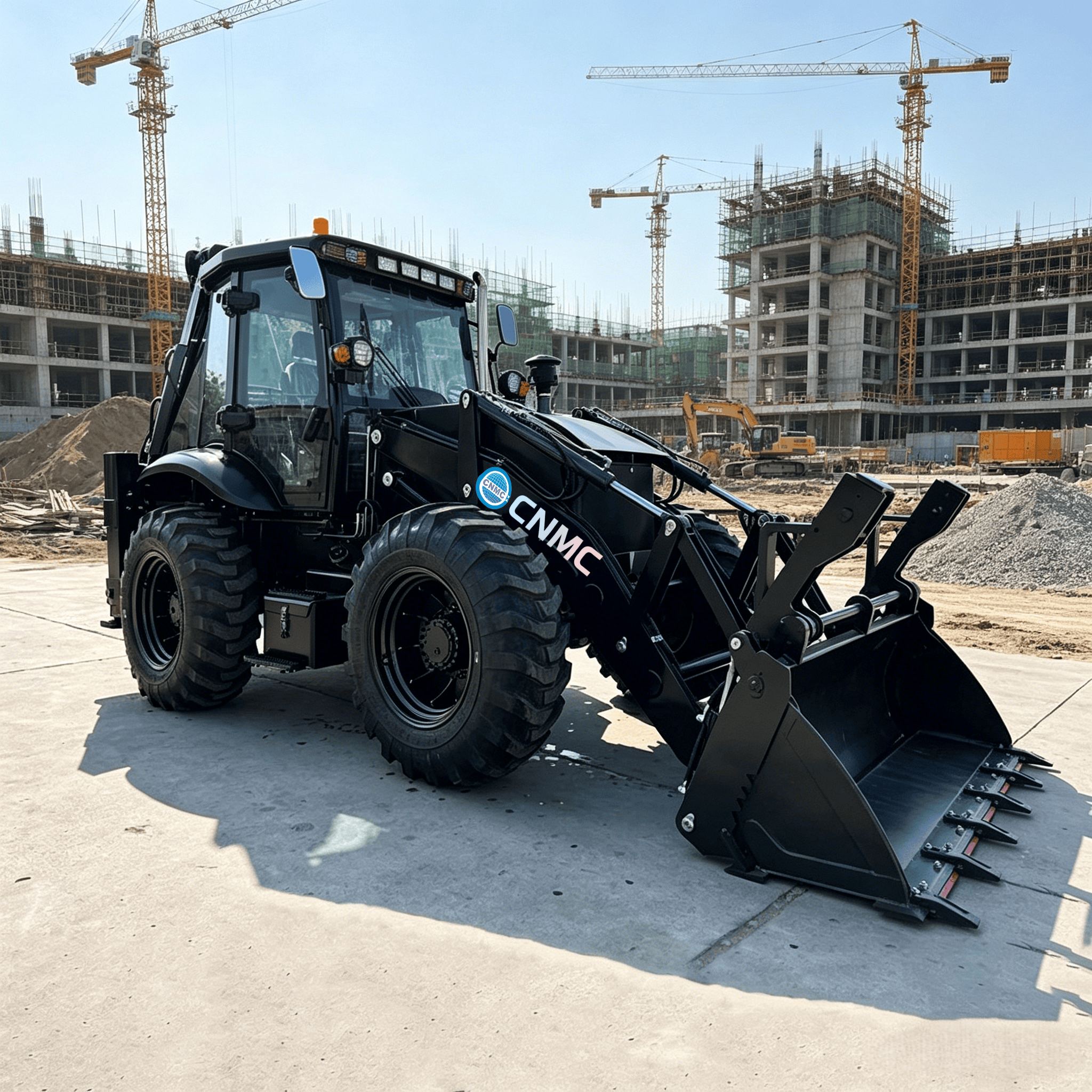 CN35-45 10 Tons 4x4 Wheel Load - Tractor Backhoe 评论和价格