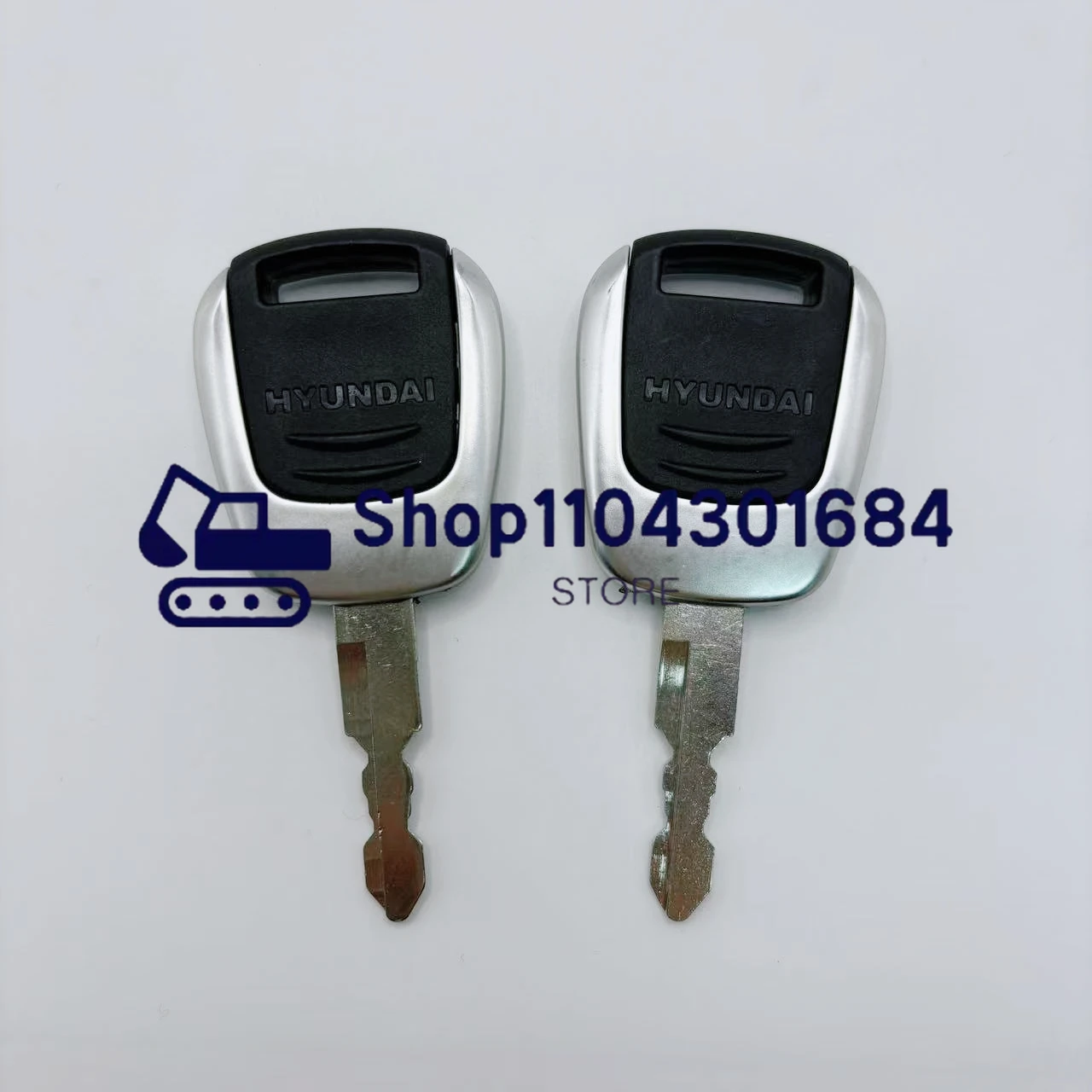2 PCS Modern Excavator 60 / 80 - Heavy Equipment Key Ring 评论和价格