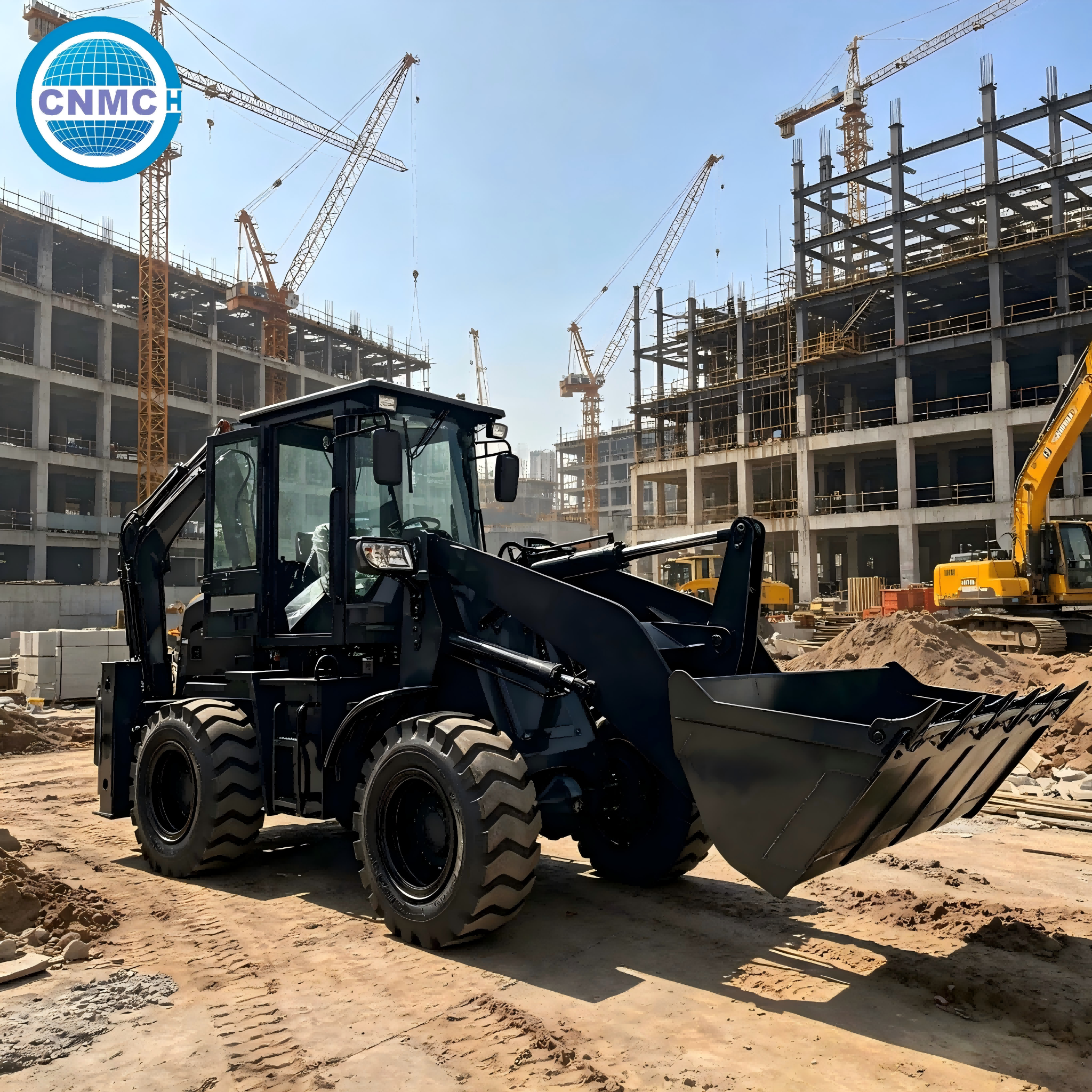CN10-80 4x4 Wheel Excavator Lo - Tractor Backhoe 评论和价格