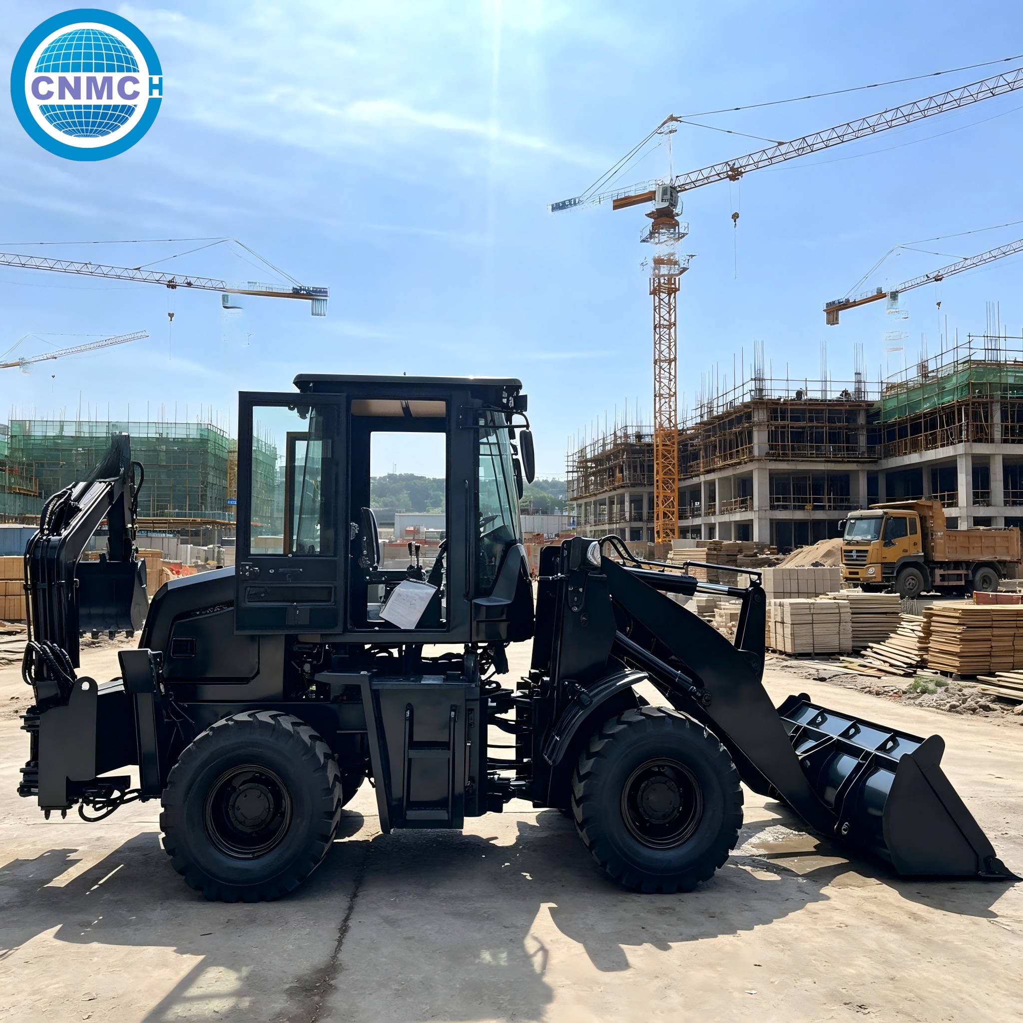 CN10-80 4x4 Wheel Excavator Lo - Tractor Backhoe 评论和价格