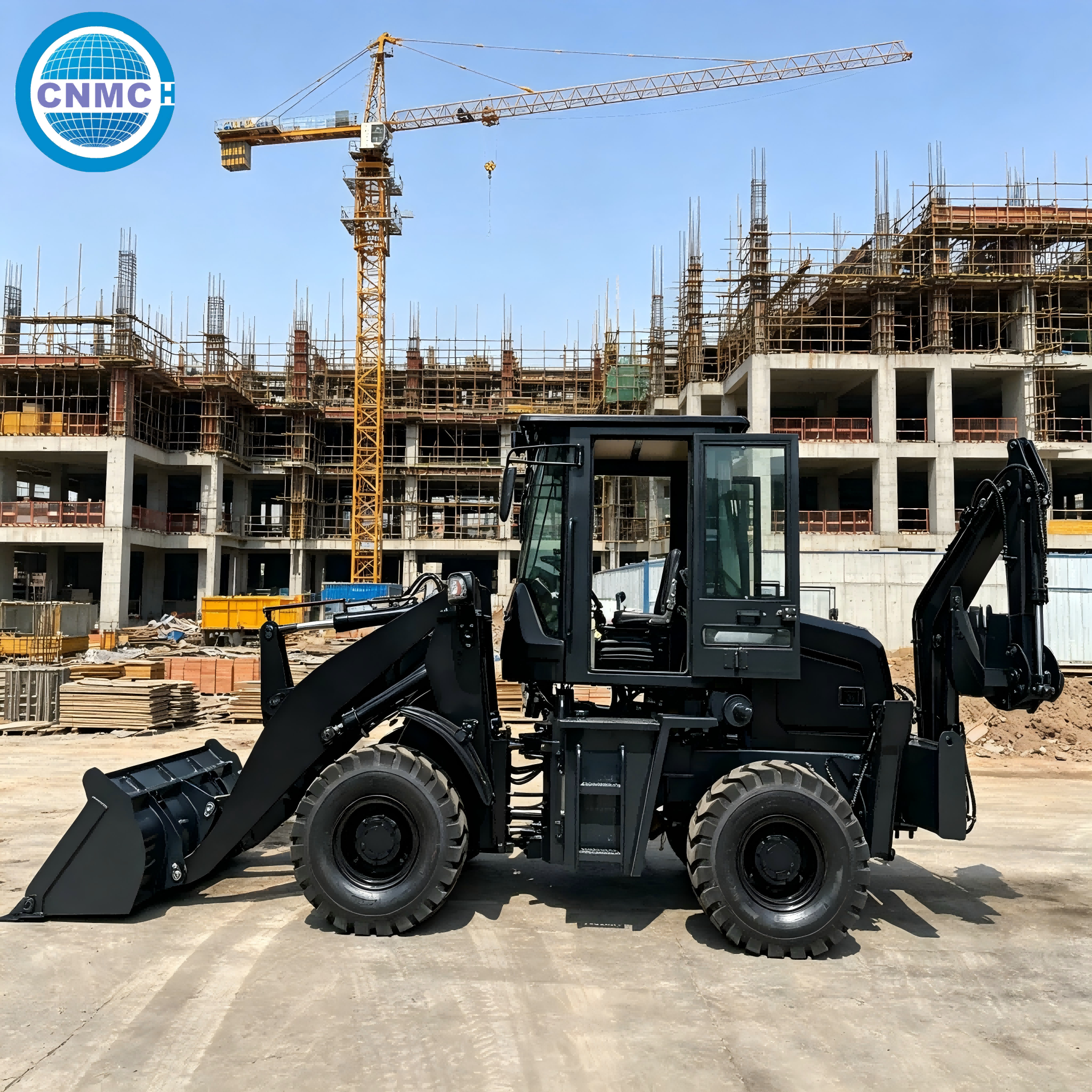 CN10-80 4x4 Wheel Excavator Lo - Tractor Backhoe 评论和价格