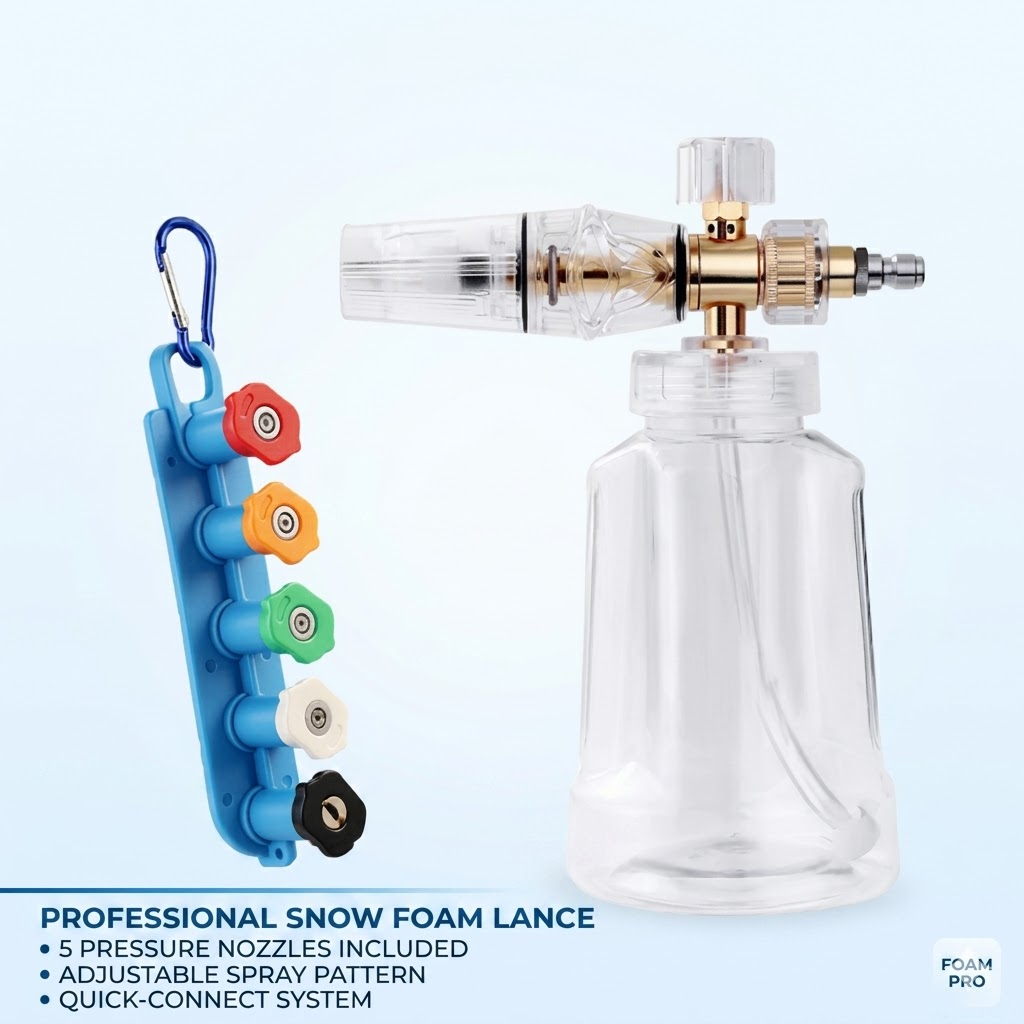 Heavy Duty 1L Car Foam Sprayer - Heavy Equipment Engineering 评论和价格