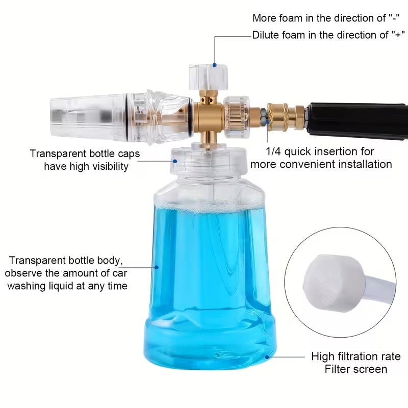 Heavy Duty 1L Car Foam Sprayer - Heavy Equipment Engineering 评论和价格