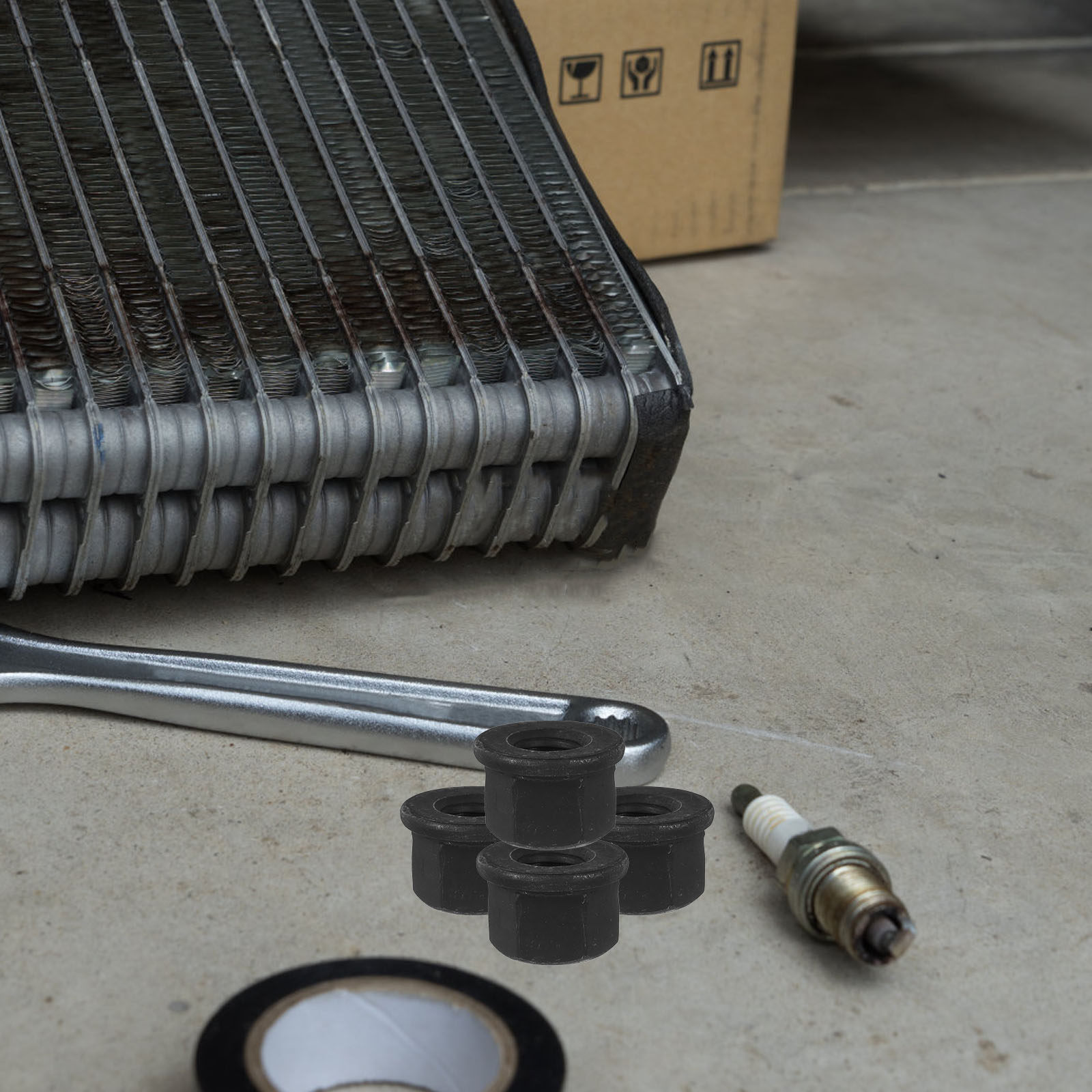 5Pcs M10 Carbon Steel Flange N - Heavy Equipment Engineering 评论和价格