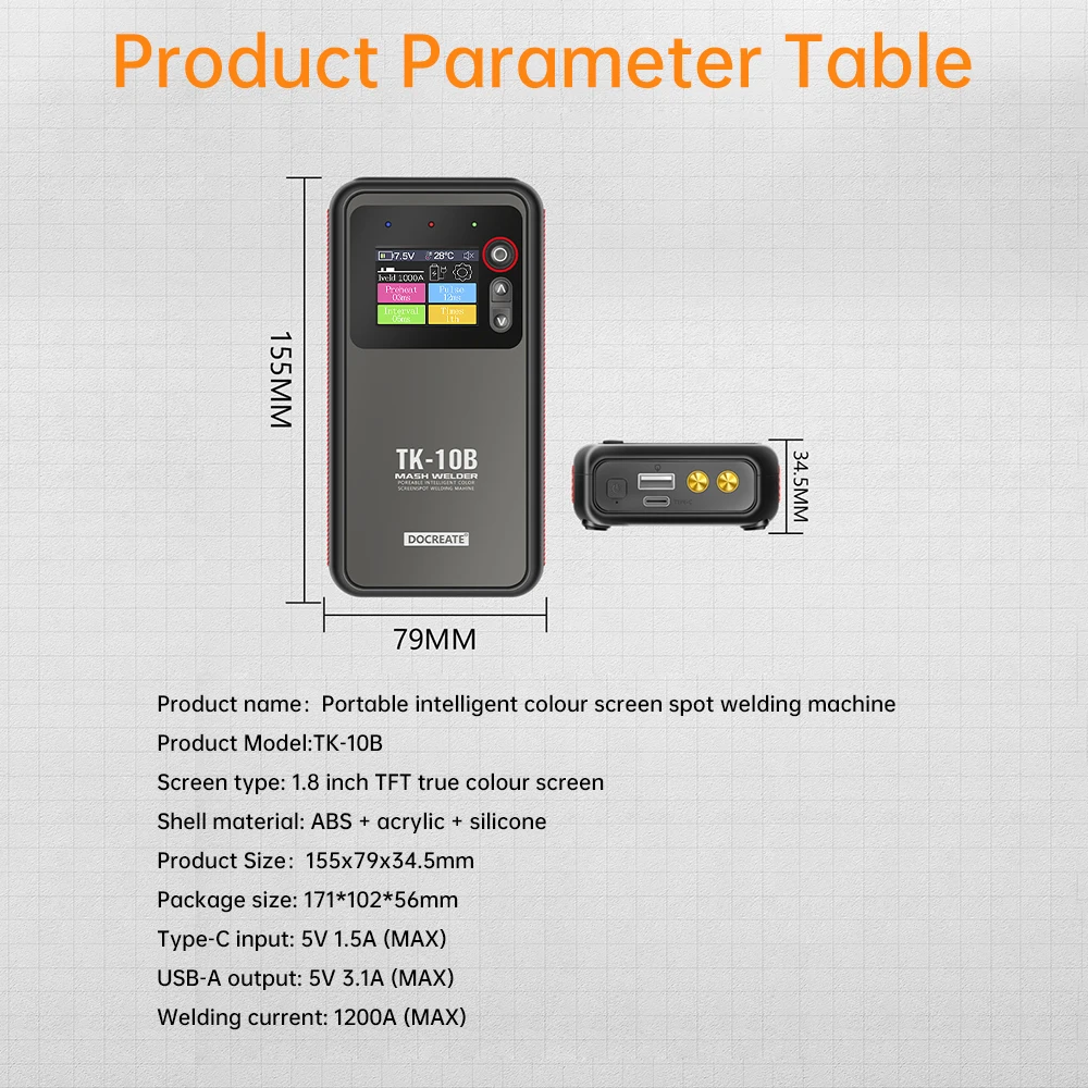 TK-10B Portable Spot Welder, C - Portable Welding Generator 评论和价格