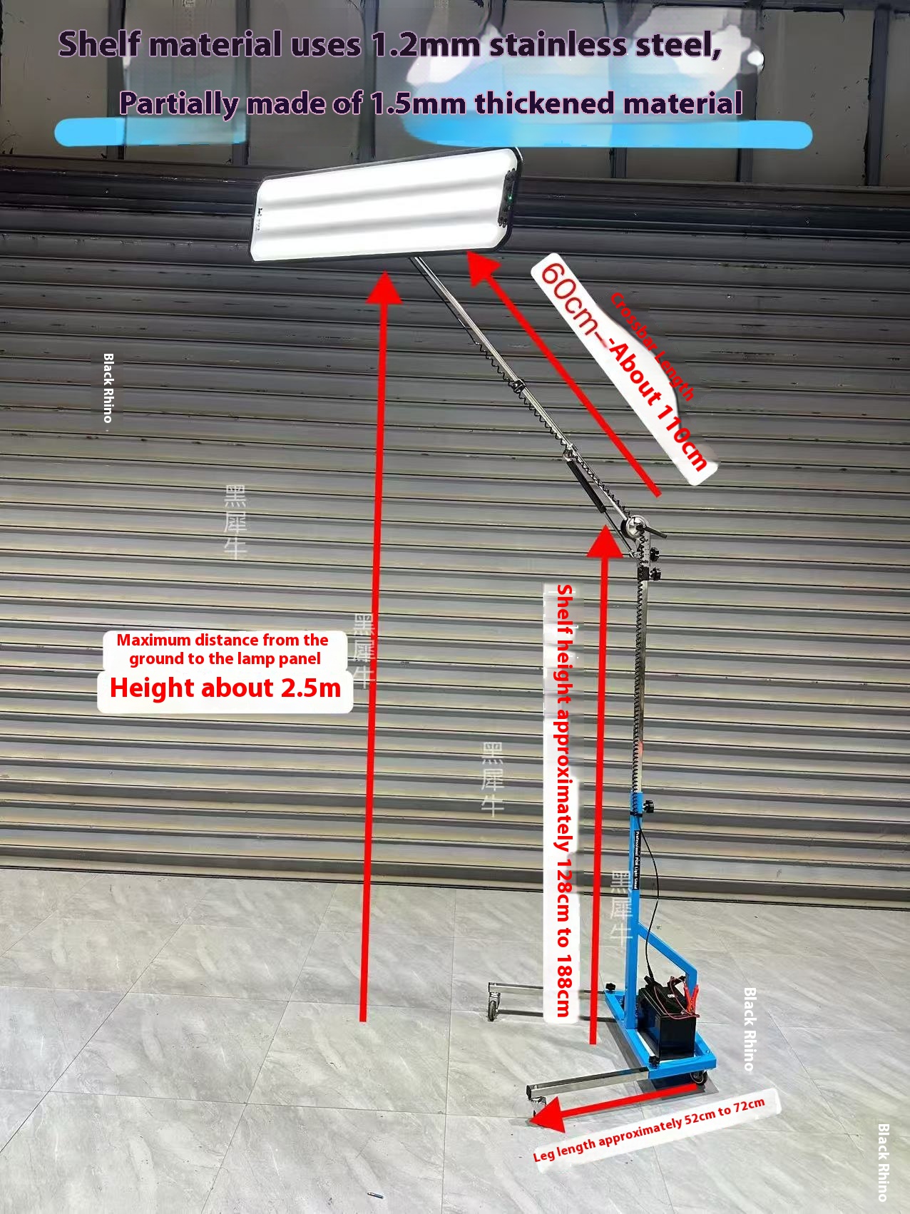 Heavy-Duty Shelf Light, Lightw - Heavy Equipment Brands 评论和价格