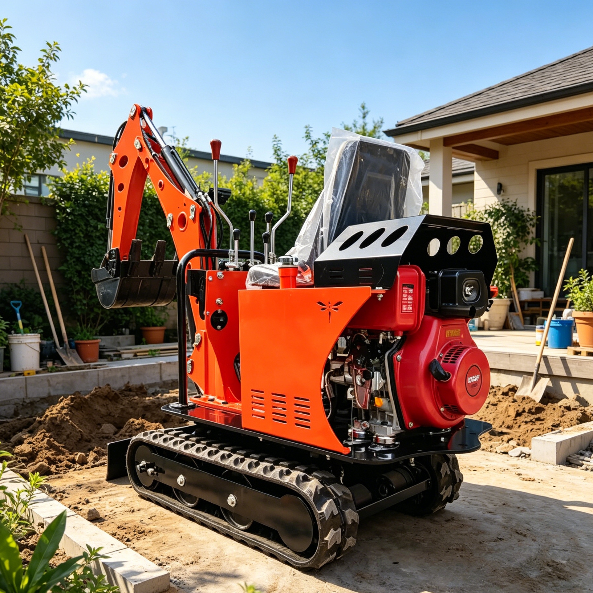 Customized High-efficiency Sma - Tractor Backhoe 评论和价格