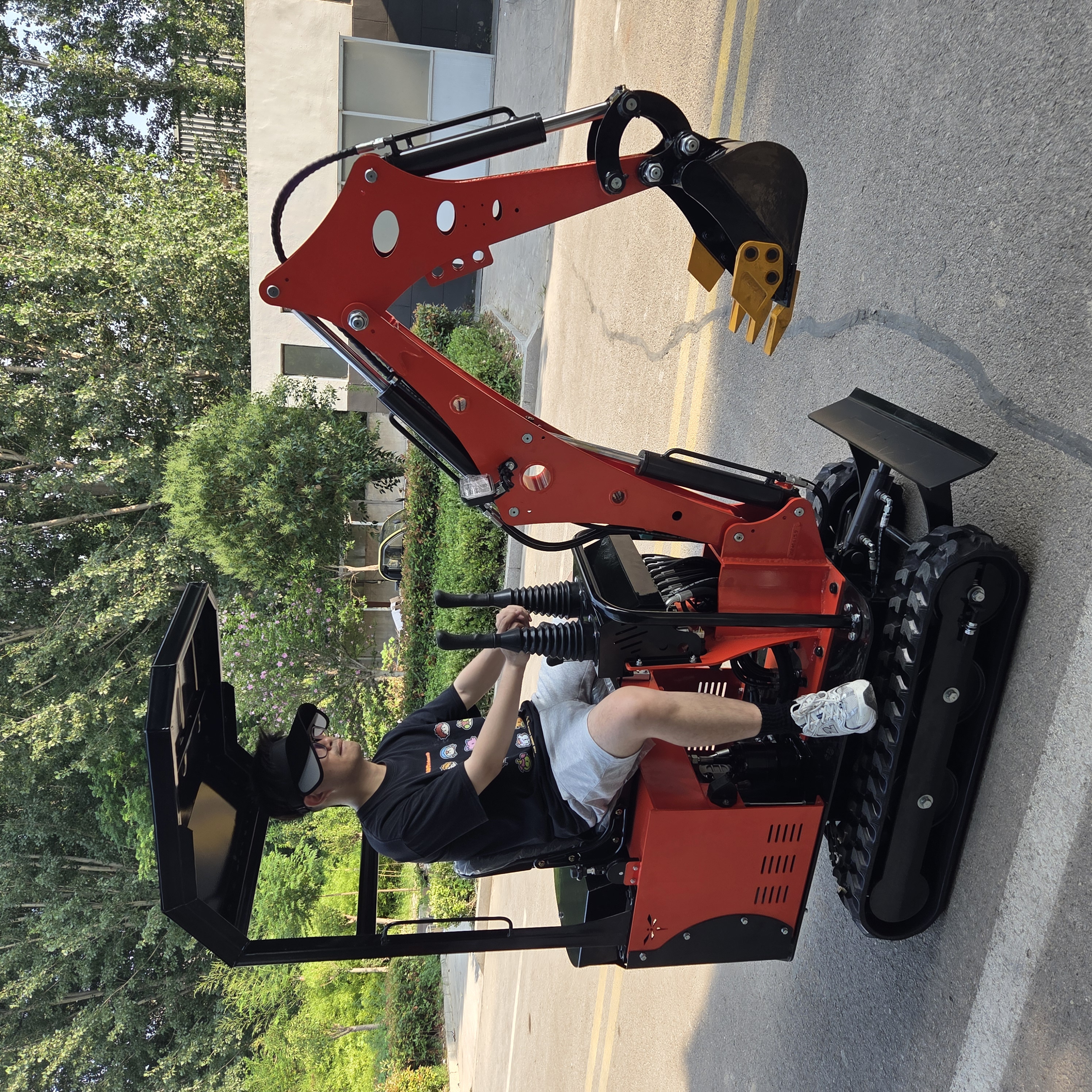 Customized High-efficiency Sma - Tractor Backhoe 评论和价格