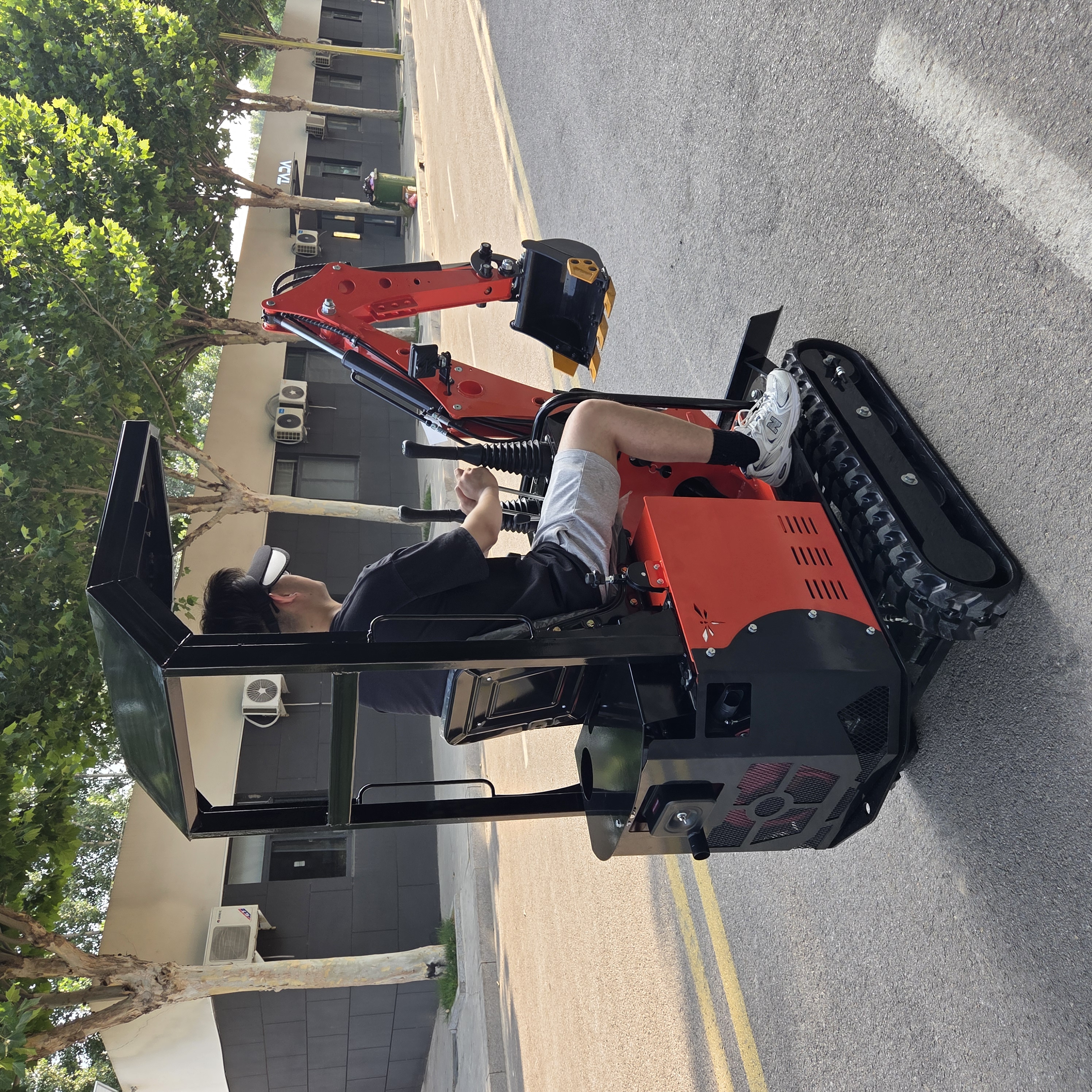 Customized High-efficiency Sma - Tractor Backhoe 评论和价格