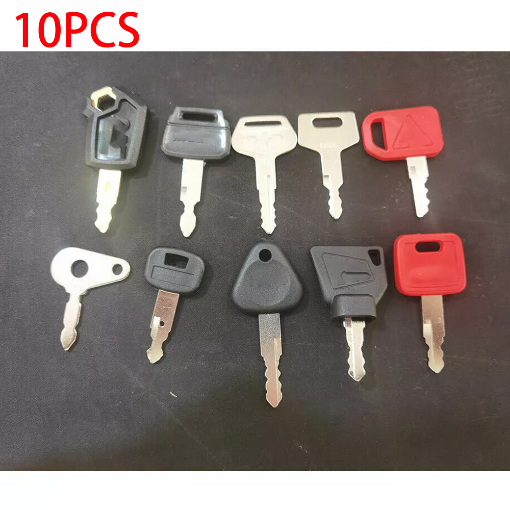 10pcs Master Key Ignition Set  - Heavy Equipment Key Ring 评论和价格