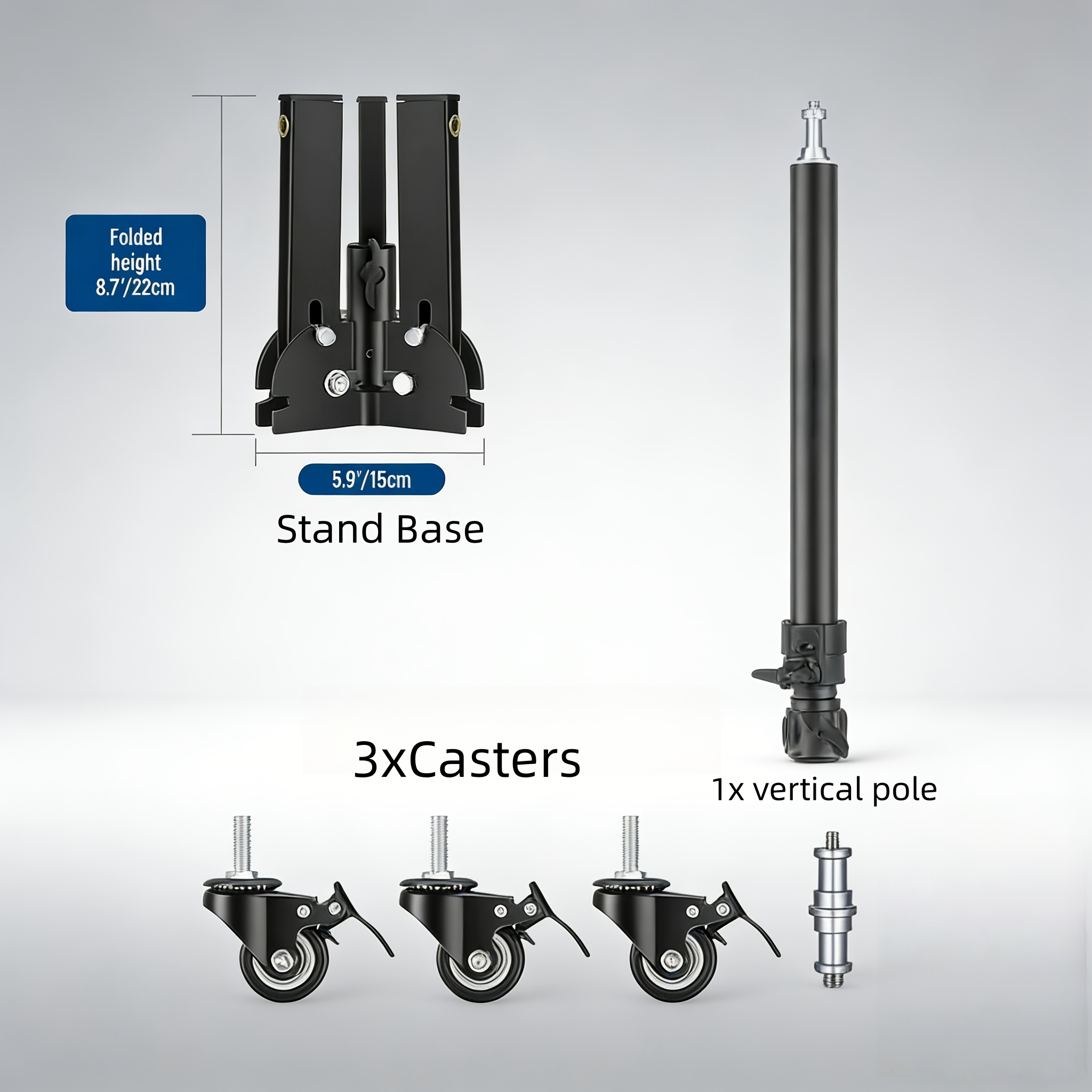 Heavy duty pulley light stand  - Heavy Equipment Used 评论和价格