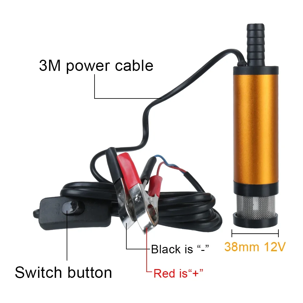 New 12V Electric Transfer Pump - Diesel Water Pump 评论和价格