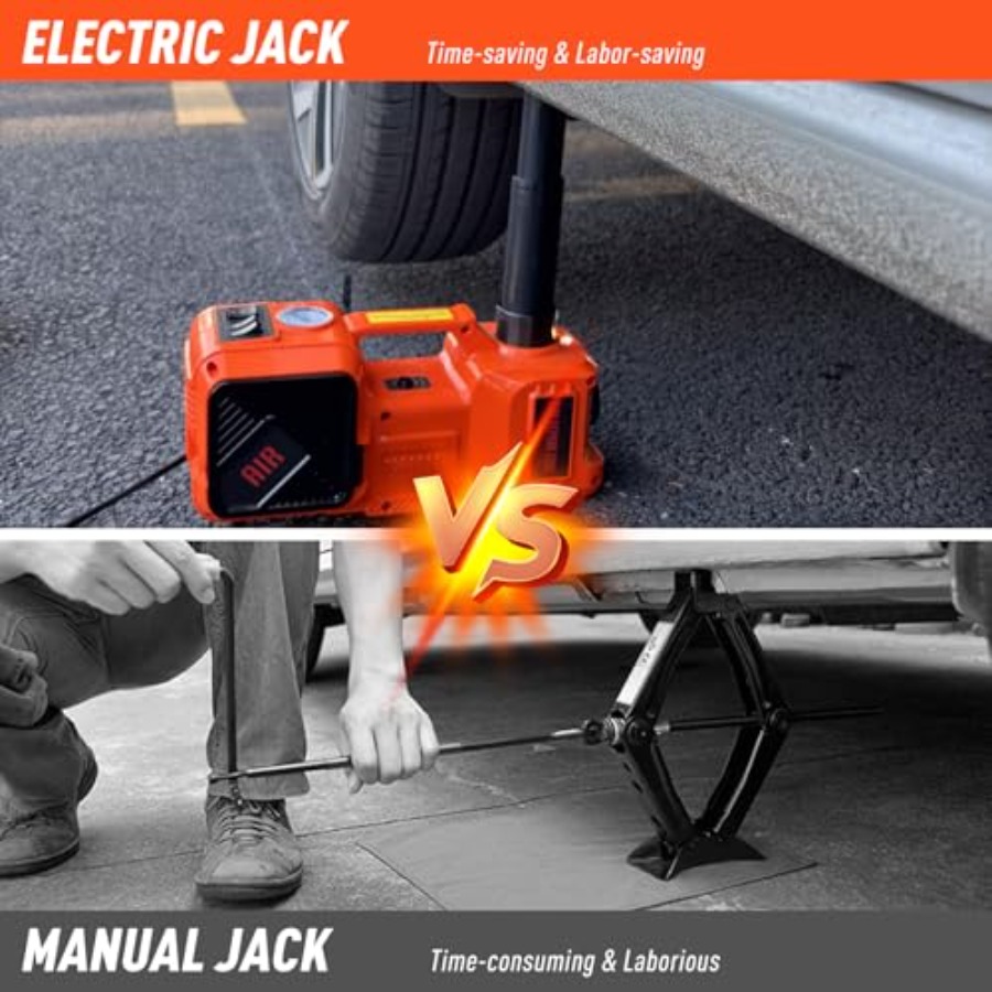 Electric Car Jack Set 5 Ton Hy - Hydraulic Floor Jack 评论和价格