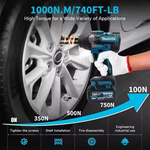 🔥100% Original Makita DTW700 1 - Heavy Equipment Used 评论和价格