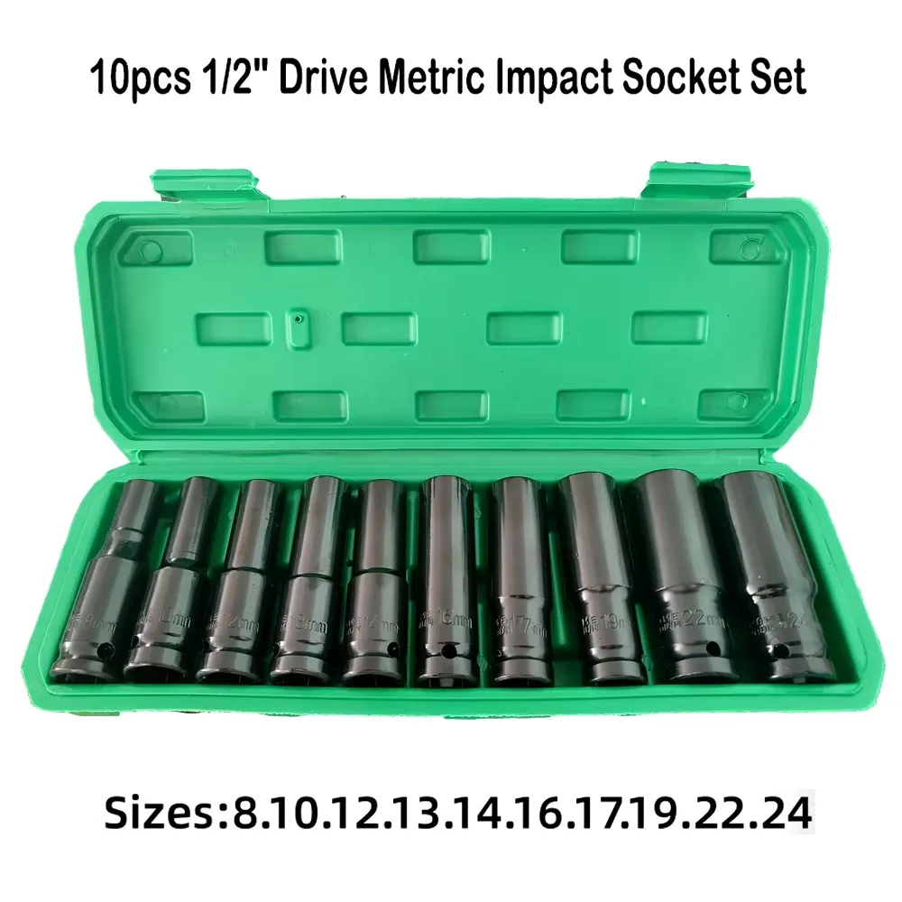 10PCS Metric Impact Socket Wre - Heavy Equipment Maintenance 评论和价格