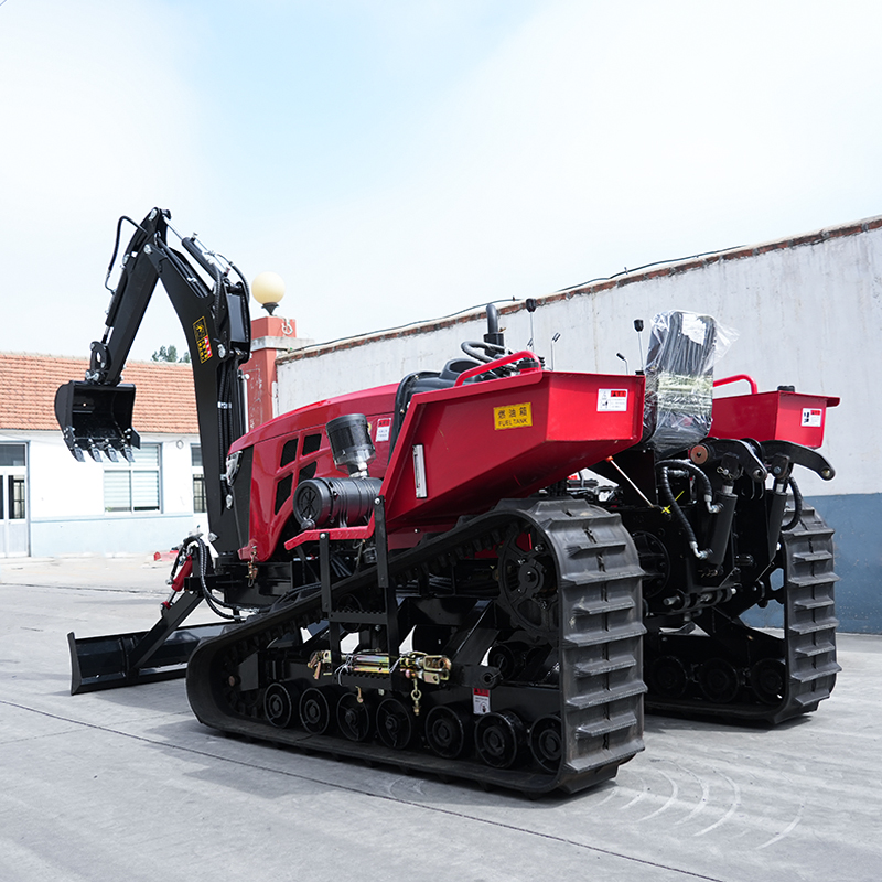Customized 80/120HP Rubber-tra - Tractor Backhoe 评论和价格