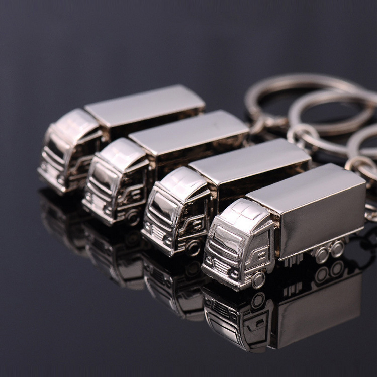 10Pcs Metal Truck Lorry Car Ke - Heavy Equipment Key Ring 评论和价格