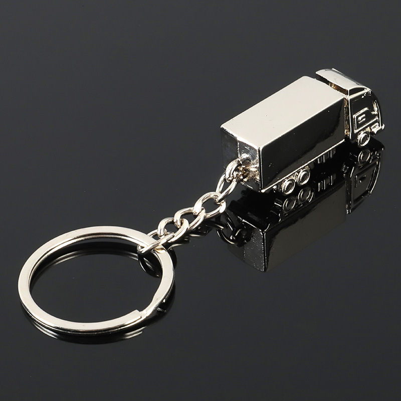 10Pcs Metal Truck Lorry Car Ke - Heavy Equipment Key Ring 评论和价格