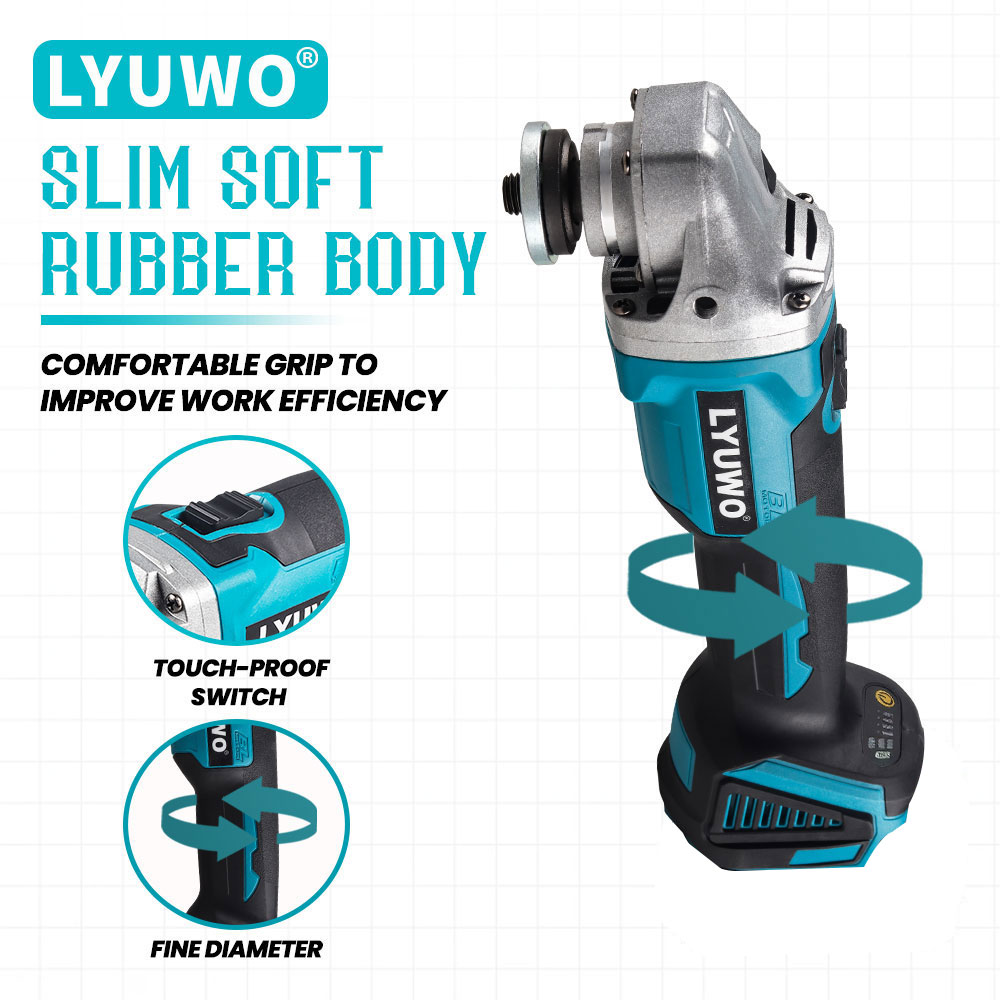 LYUWO Brushless Angle Grinder  - Heavy Equipment Used 评论和价格